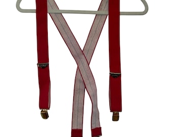 Tirantes ajustables rojos vintage de L.L. Bean