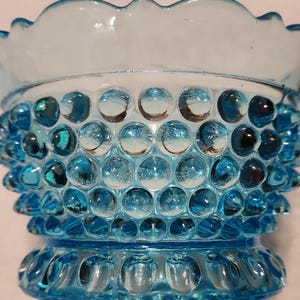 Fenton Blue Candy Dish S - Etsy