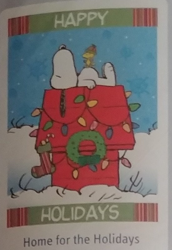 Vintage Snoopy Holiday Flag 28 x 40 Sin abrir | Etsy