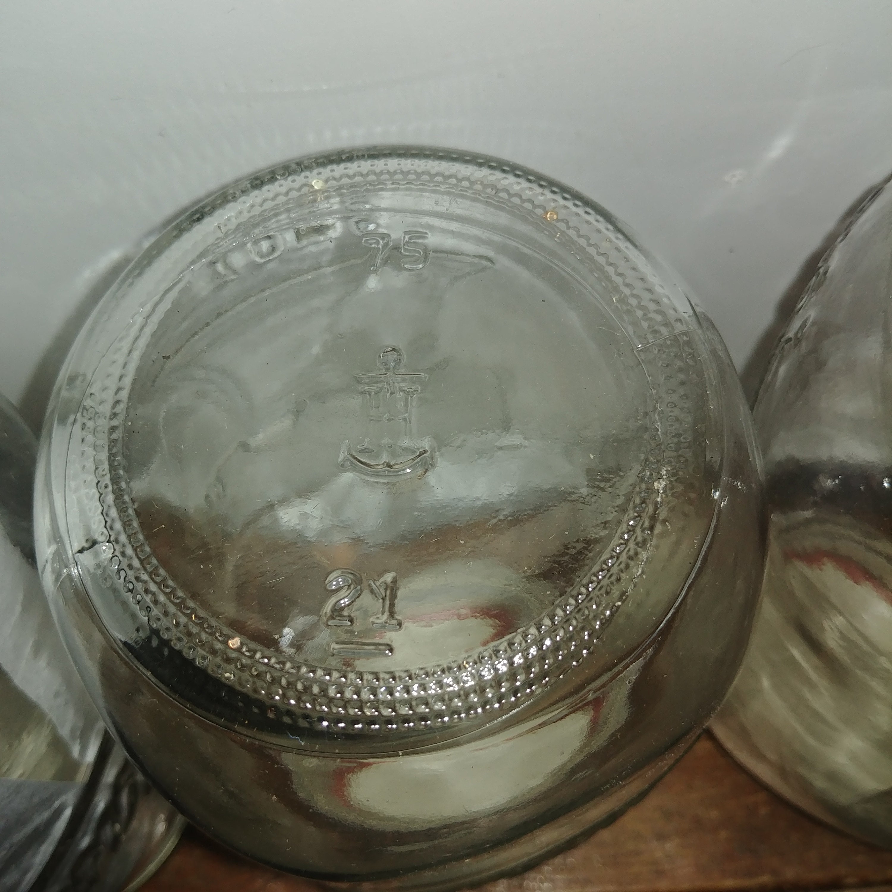 Bicentennial Anchor Hocking Mason Jars Set of 4 - Etsy