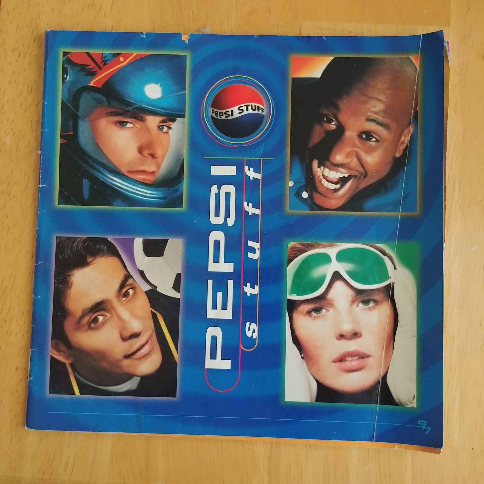 1997 Pepsi Stuff Booklet with Andre Agessi Shaq Derek Jeter Etsy