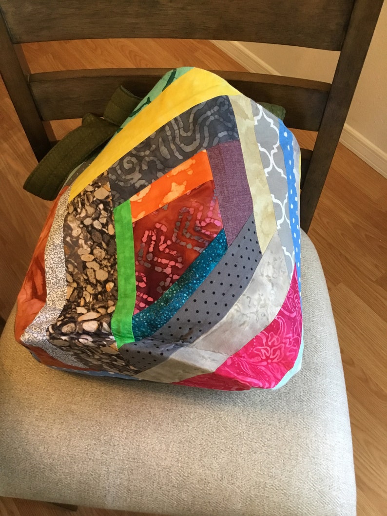 market bag Diamond shaped lines 7 inches wide tote bag shopping bag free shipping 14 inches tall