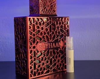 Rayhaan Crimson Decant Sample - Fragrance Sample, 1ml 2ml 5ml