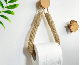 Personalized Rustic Paper Towel Holder, Farmhouse Kitchen Wall Organizer, Handmade Bathroom Tissue Rack