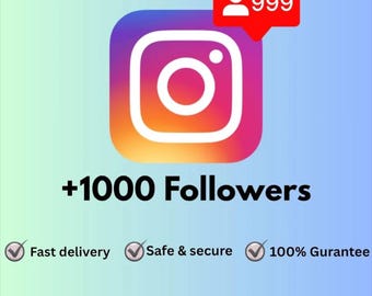 1k Instagram Followers - Steigern Sie sofort Ihr Profil