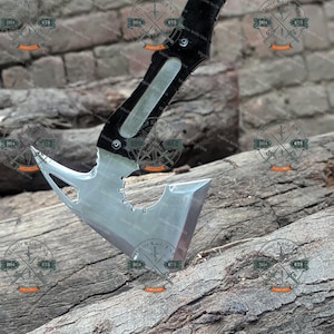 Sonderanfertigung Leon Kennedy Axt Re4 Beil mit Scheide