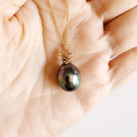 Pineapple pearl hotsell necklace