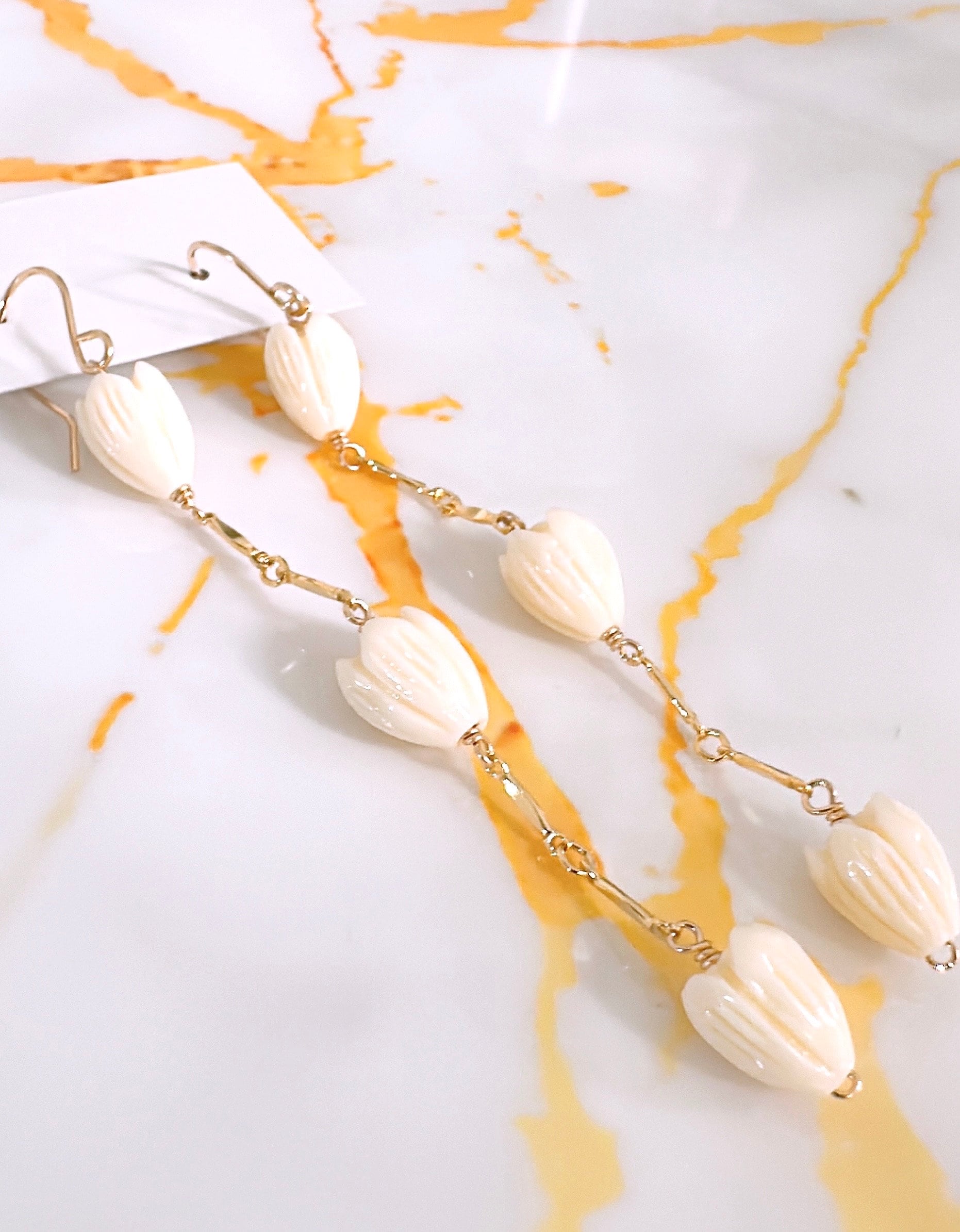 Puakenikeni earrings - Etsy 日本