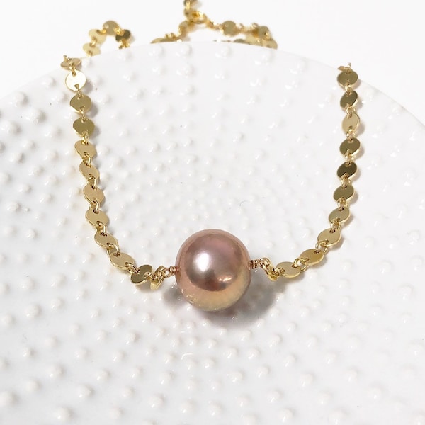 Necklace FAE - pimk Edison pearl choker - pimk pearl necklace (N328)