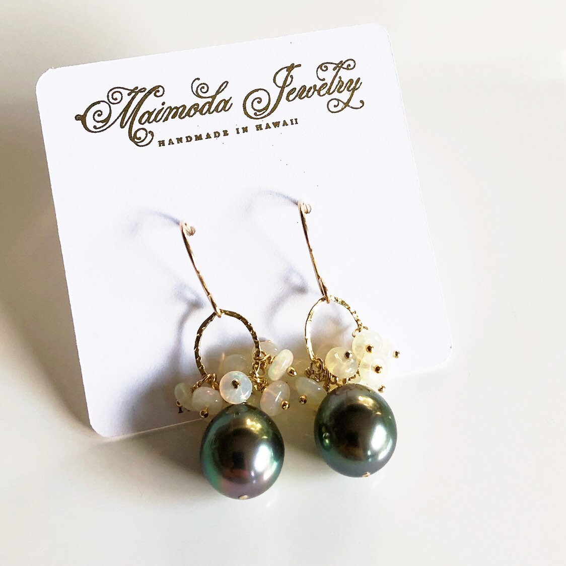 Earrings Kira Lime Base/Black - MIKAs main image 0