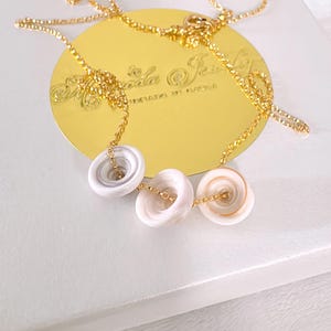 Necklace HOKU - puka shells necklace - Hawaiian shells necklace