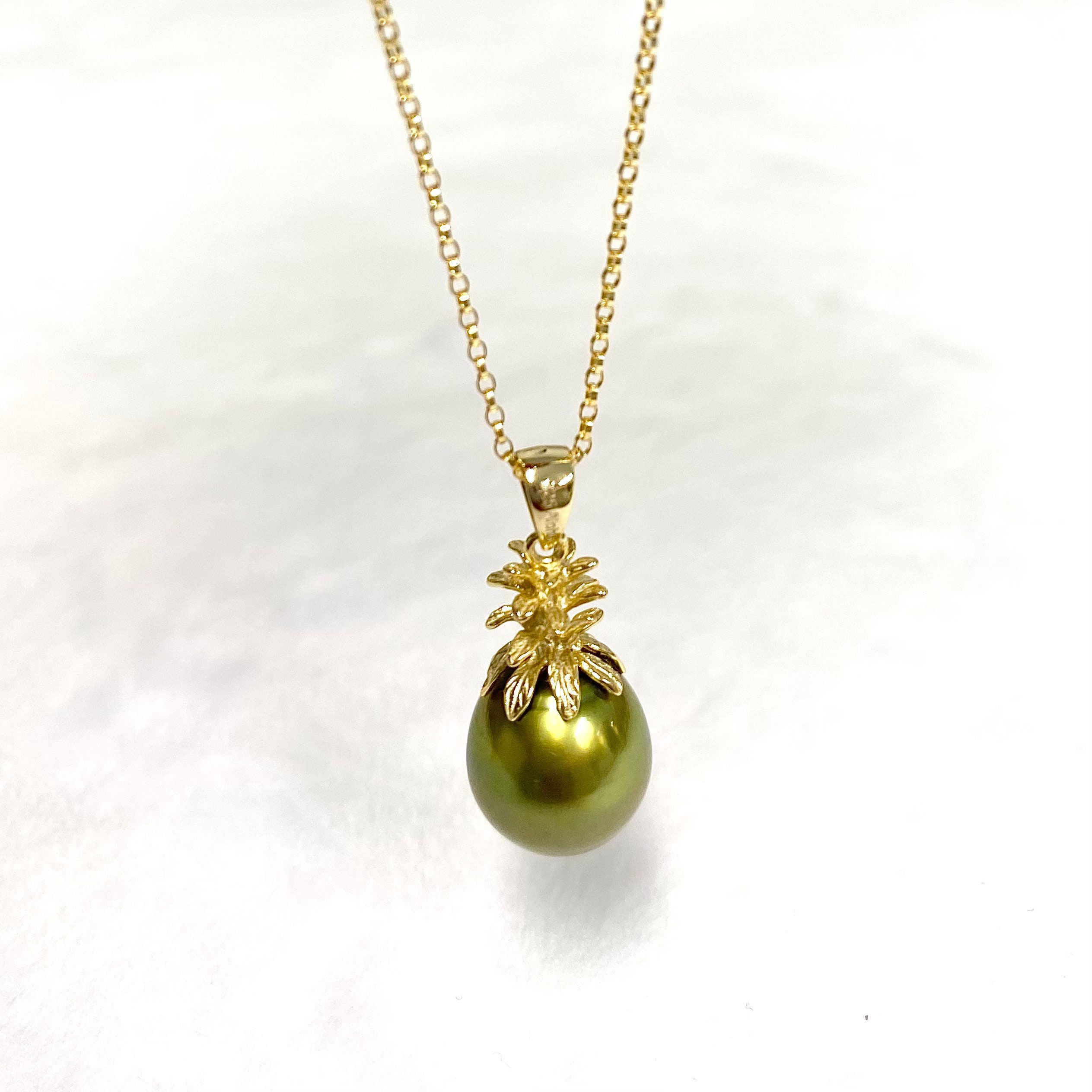Pineapple pearl best sale necklace