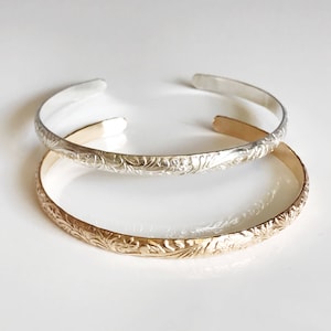 Cuff PIA - Hawaiian heirloom cuff bangle - cuff bangle - Hawaiian bangle (B340)