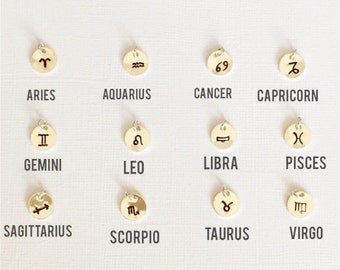 Add a zodiac charm to your jewelry