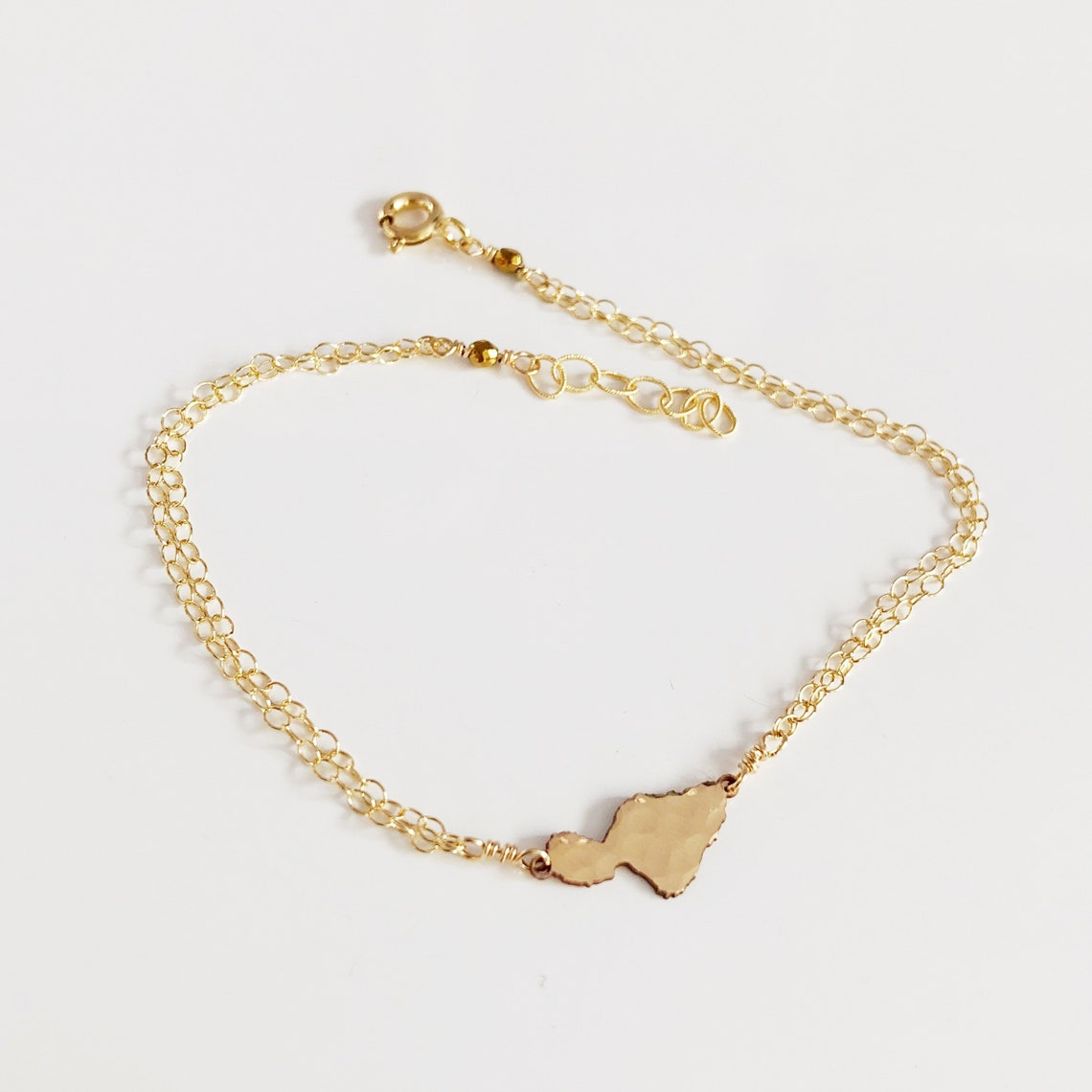 Maui Charm Bracelet Hawaiian Island Bracelet Maui Jewelry Etsy