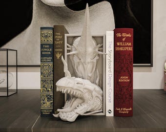 Dark Ring Wraith Book Nook Gothic Fantasy Shelf Insert 3D Printed Medieval Decor