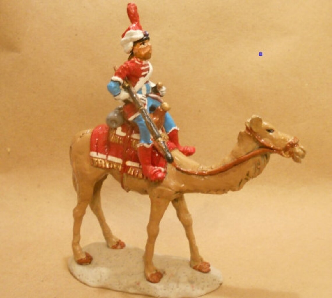 French Camel Corps in Egypt 1800 60mm Metal Toy Soldier Etsy
