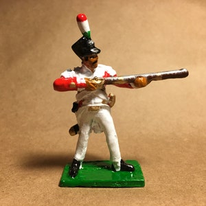 Mexican Soldier of 1850 tin soldier 54-60mm handmade in USA