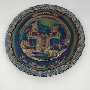 Fenton Carnival Glasfat Jul 1981 Nr 12 San Xavier del Bae