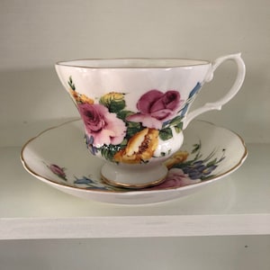 Royale Garden Tea Cup and Saucer 13
