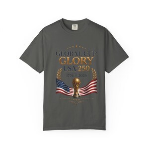 USA World Cup 2026 Shirt — Patriotic American Flag Soccer Tee | Retro USMNT Football Gift for Men Women Kids, Comfort Colors image 9