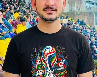 North American World Cup 2026 Shirt — USA Mexico Canada Soccer Tee | FIFA 2026 Football Fan Gift for Men Women, Comfort Colors