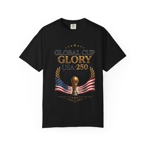 USA World Cup 2026 Shirt — Patriotic American Flag Soccer Tee | Retro USMNT Football Gift for Men Women Kids, Comfort Colors image 8