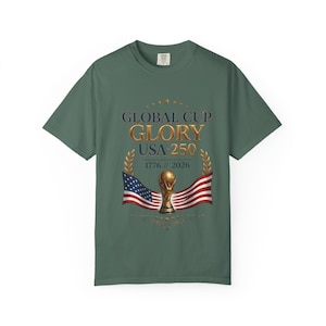 USA World Cup 2026 Shirt — Patriotic American Flag Soccer Tee | Retro USMNT Football Gift for Men Women Kids, Comfort Colors image 10