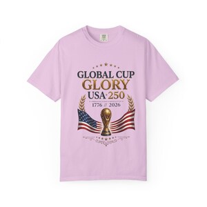 USA World Cup 2026 Shirt — Patriotic American Flag Soccer Tee | Retro USMNT Football Gift for Men Women Kids, Comfort Colors image 6