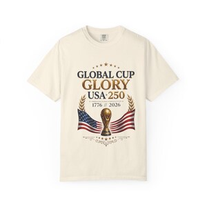 USA World Cup 2026 Shirt — Patriotic American Flag Soccer Tee | Retro USMNT Football Gift for Men Women Kids, Comfort Colors image 7