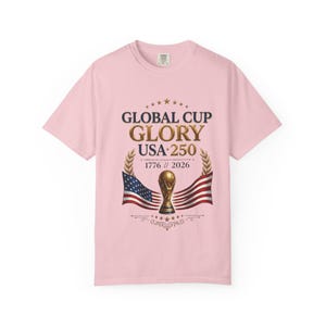 USA World Cup 2026 Shirt — Patriotic American Flag Soccer Tee | Retro USMNT Football Gift for Men Women Kids, Comfort Colors image 5