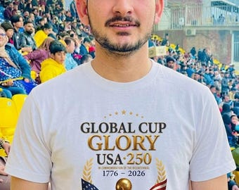 USA World Cup 2026 Shirt — Patriotic American Flag Soccer Tee | Retro USMNT Football Gift for Men Women Kids, Comfort Colors