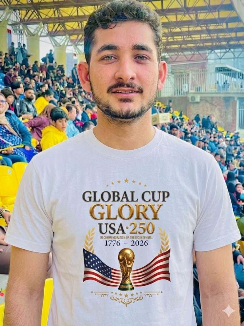 USA World Cup 2026 Shirt — Patriotic American Flag Soccer Tee | Retro USMNT Football Gift for Men Women Kids, Comfort Colors image 1