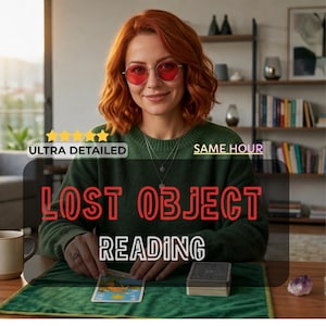 Same Hour Lost Item Psychic Reading, Find Lost Object, Missing Item Guidance