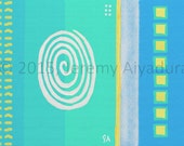Digital Acrylic Painting // Chalk Wash // 36" by 24" Printable