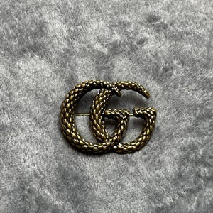 Gucci Brooch Gg - Etsy