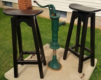 HEAVY DUTY Stool - Any Wood, Any Color, Any Height