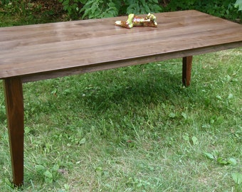 Handsome Walnut Parson's Table