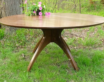 60in Walking Table ©2008 in Walnut with Under Bevel