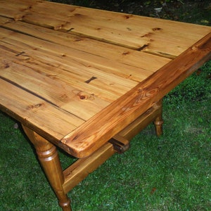 Reclaimed Wood Farm Table image 2