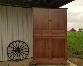 LARGE Walnut Cabinet