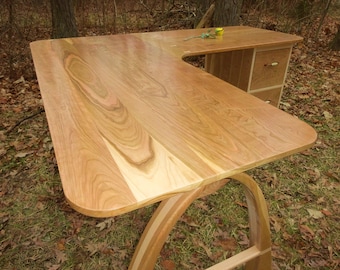 Cherry Gateway Arch Desk