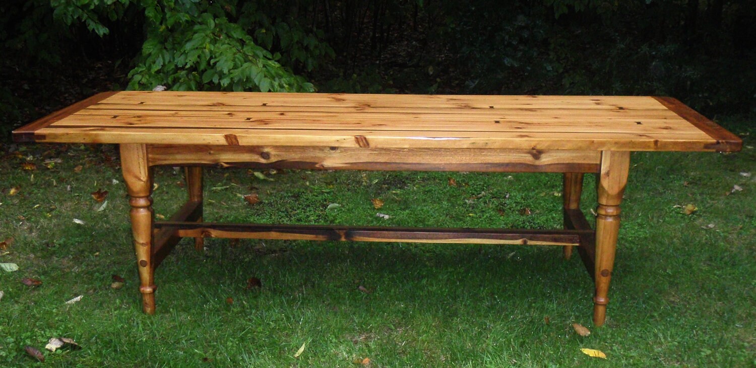 Reclaimed Wood Farm Table | Etsy