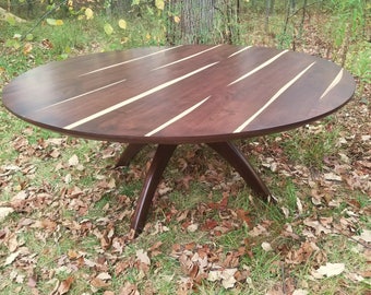 72" Paulie Walnuts Walking Table ©2008