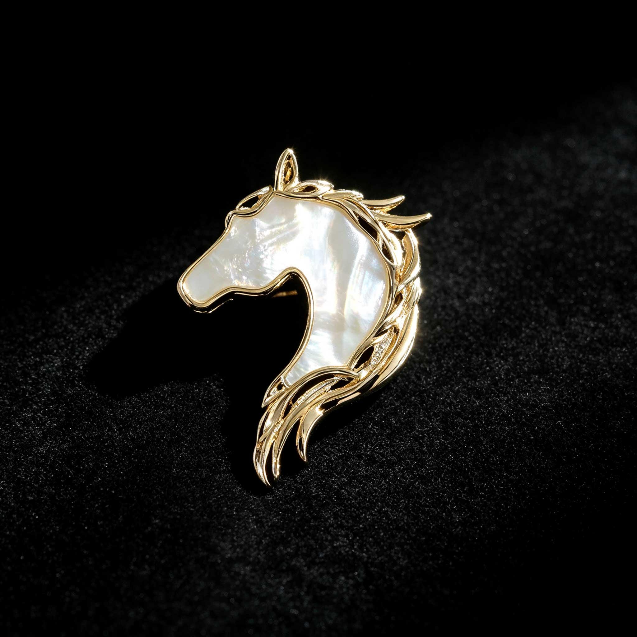 Horse Brooch - Etsy