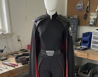 Costume de deuxième soeur fait main inspiré de Starwars, tenue de méchant de Star Wars.