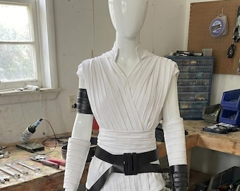 Disfraz de Rey White inspirado en Star Wars / Conjunto completo de traje Jedi para mujer