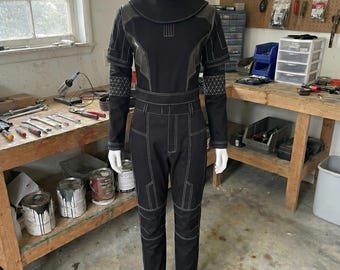 Starwars Inspiriert Bo-Katan Kryze Cosplay Kostüm | Mandalorianische Fluganzug | Handgefertigte Beskar Rüstungsbasis