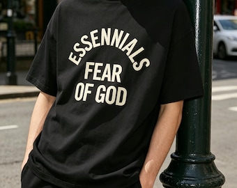 Fear of God Essential Campus Tee, Oversized Streetwear Shirt