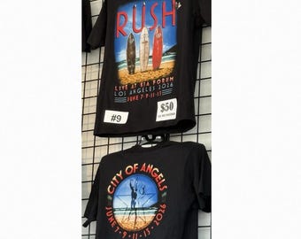 RUSH Fifty Something Tour 2026 Los Angeles Forum June 7 T-Shirt Size S-5XL